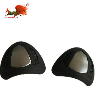 Protectores de hombro de metal de diseño de moda de larga duración para protección del hombro