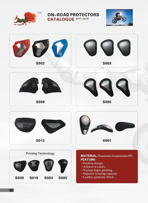 Protectores de hombro de metal de diseño de moda de larga duración para protección del hombro