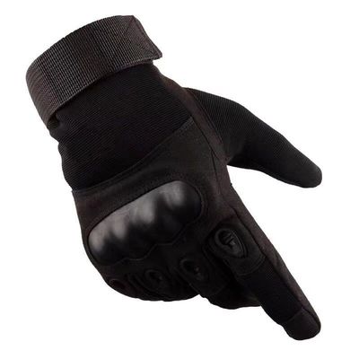 Guantes tácticos a prueba de agua para dedos completos de color verde para entusiastas del deporte