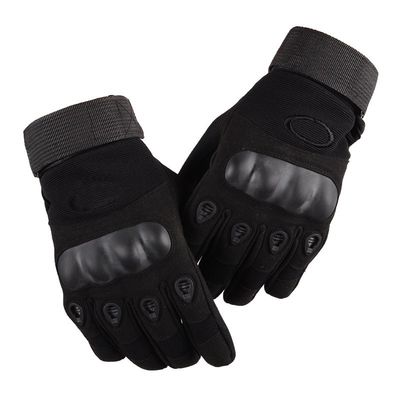 Guantes tácticos a prueba de agua para dedos completos de color verde para entusiastas del deporte