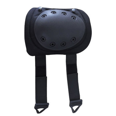 Protección universal del cuerpo Protectores de codo y rodilla negros con flexibilidad en negro