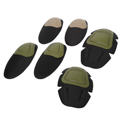 Protector de rodilla y codo multicolor de cáscara dura para traje de rana Protección duradera