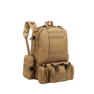 Mochila multifuncional de gran capacidad en tela de Oxford 900D para acampar y caminar