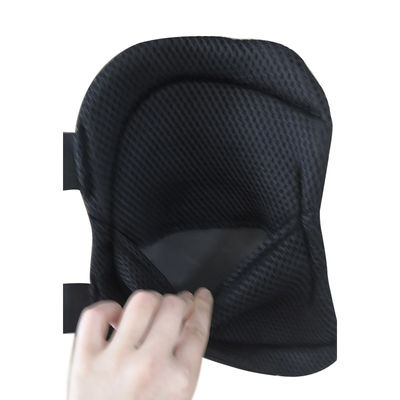 Protección universal del cuerpo Protectores de codo y rodilla negros con flexibilidad en negro