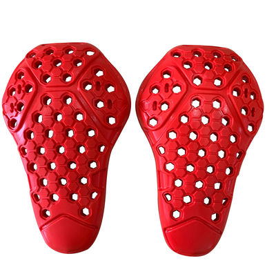 130g Protectores de rodilla y codo de PU de rebote lento para el equipo de seguridad del motociclista