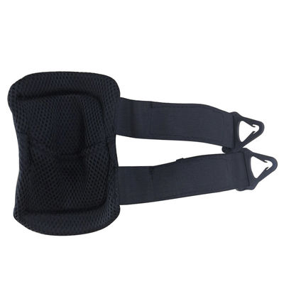 Protección universal del cuerpo Protectores de codo y rodilla negros con flexibilidad en negro