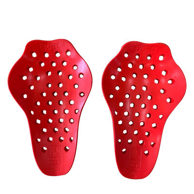 130g Protectores de rodilla y codo de PU de rebote lento para el equipo de seguridad del motociclista