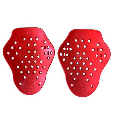 130g Protectores de rodilla y codo de PU de rebote lento para el equipo de seguridad del motociclista