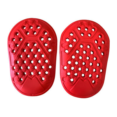 130g Protectores de rodilla y codo de PU de rebote lento para el equipo de seguridad del motociclista