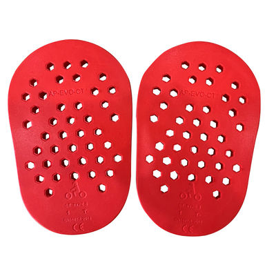 130g Protectores de rodilla y codo de PU de rebote lento para el equipo de seguridad del motociclista