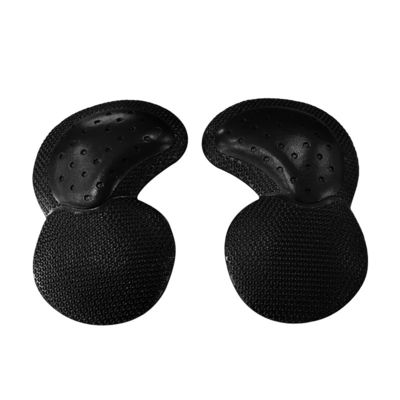 Protectores de rodilla y codo de PU con certificación CE de color negro flexible para ciclistas Logotipo personalizable