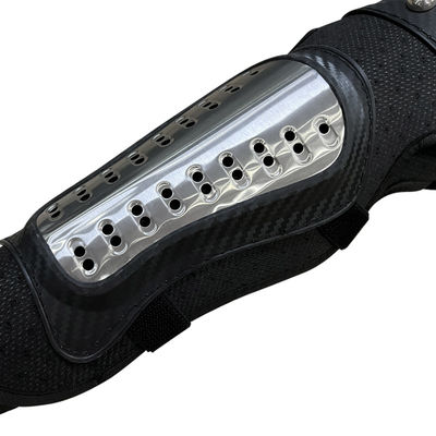 Protector de equipo de carreras profesional de tamaño ajustable Protector de rodilla de motocicleta