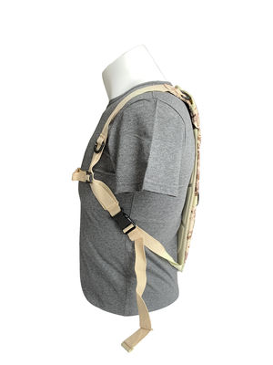 Mochila para el exterior multicolor con botella de agua para entrenamiento multifunción