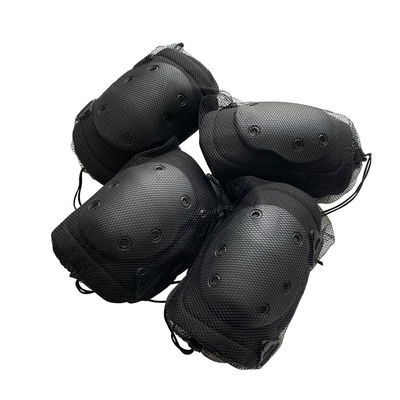 Protección corporal flexible con almohadillas ajustables para el codo y la rodilla para la defensa corporal
