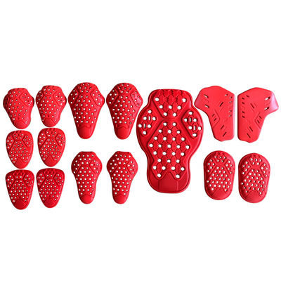 Protectores para la cadera de motocicleta de material PU para protección del cuerpo en un solo tamaño