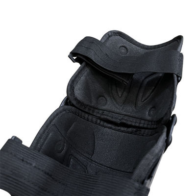 Motocross Off-Road Black Shin Protectores de rodilla para montar equipo de motocicletas de carreras