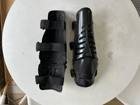 Logotipo personalizable de seguridad de motocicleta Protectores de codo y rodilla con característica plegable