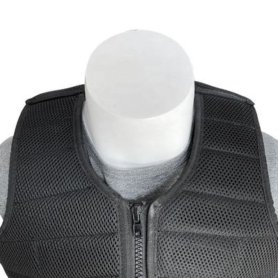 Confortable chaleco de seguridad de equitación de espuma EVA con tejido de algodón y malla