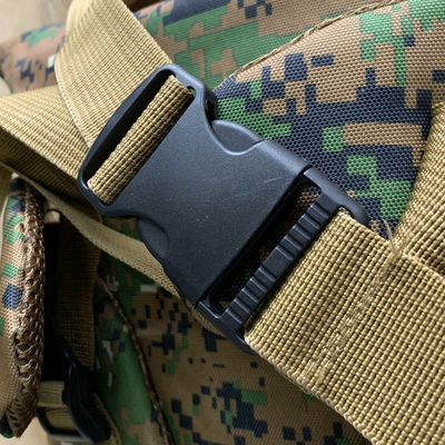Mochila de montaña de camuflaje de 80L inoxidable multifunción para entrenamiento y senderismo