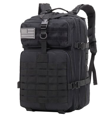 Mochila de 45L Sistema MOLLE de gran capacidad y mango suave para paquete de aventura al aire libre