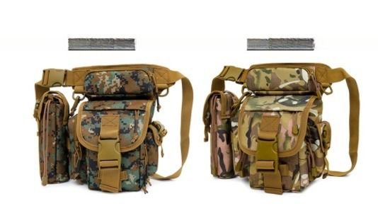 Bolso para piernas Molle a prueba de agua Bolso para cintura multifuncional para deportes y senderismo de Four Seasons