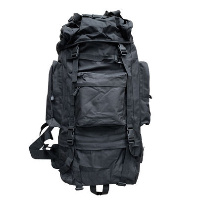 Mochila de campamento al aire libre de tela de Oxford de 65L impermeable para montañismo de alta capacidad