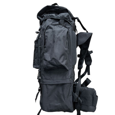 Mochila de campamento al aire libre de tela de Oxford de 65L impermeable para montañismo de alta capacidad