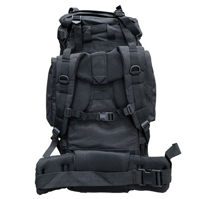 Mochila de campamento al aire libre de tela de Oxford de 65L impermeable para montañismo de alta capacidad