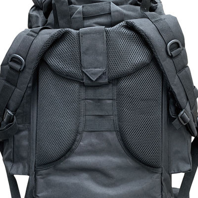 Mochila de campamento al aire libre de tela de Oxford de 65L impermeable para montañismo de alta capacidad