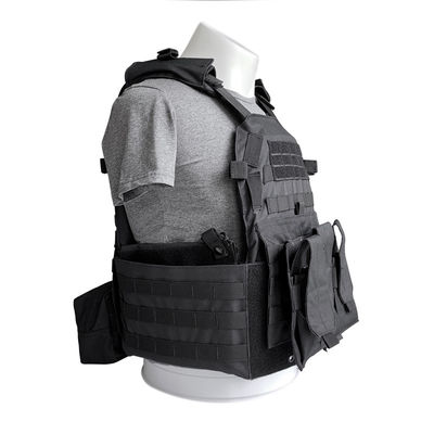 Vestido de protección multifunción con sistema Molle y bolsas para la seguridad del cuerpo en tamaños S-2XL