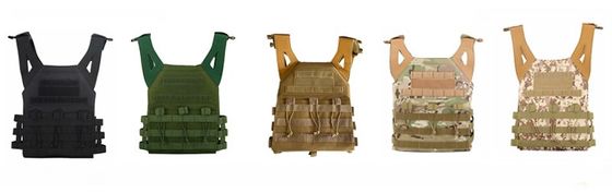 Sistema Molle CP chaleco de protección para el entrenamiento de actividades al aire libre Una talla ajustable