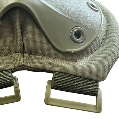 Equipo de entrenamiento al aire libre Protectores articulares de color verde oliva con clase de protección profesional