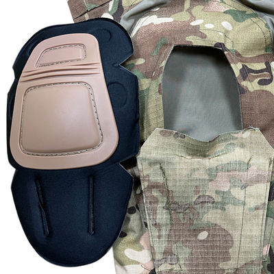 Traje de uniforme negro resistente al desgaste para entrenamiento al aire libre Ropa transpirable de manga larga