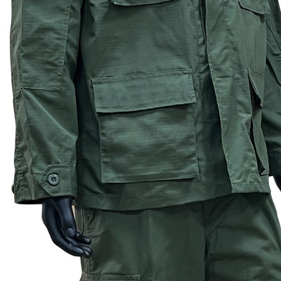 Traje de entrenamiento de mezcla de poliéster y algodón Respirador y resistente al desgaste Uniforme ACU BDU