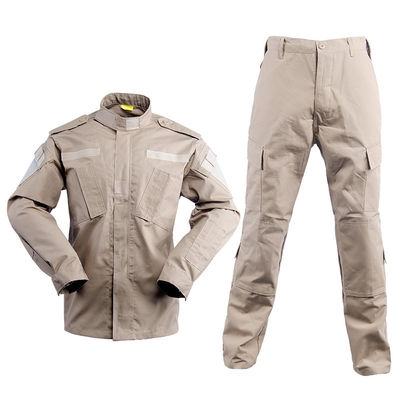 Traje de entrenamiento de manga larga para hombres Traje de entrenamiento de CP Uniforme Traje ACU Tejido 1.1 KG/conjunto