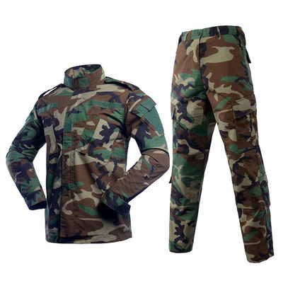 Traje de entrenamiento de manga larga para hombres Traje de entrenamiento de CP Uniforme Traje ACU Tejido 1.1 KG/conjunto