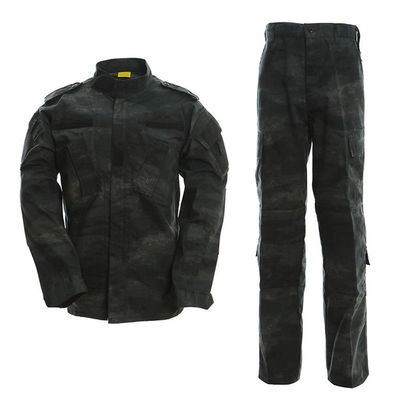 Traje de entrenamiento de manga larga para hombres Traje de entrenamiento de CP Uniforme Traje ACU Tejido 1.1 KG/conjunto