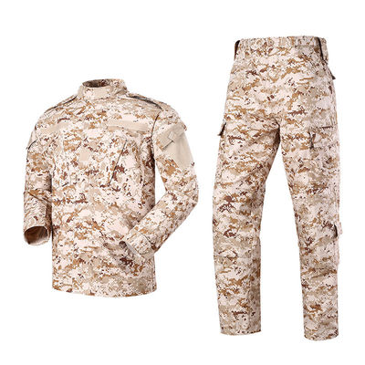 Traje de entrenamiento de manga larga para hombres Traje de entrenamiento de CP Uniforme Traje ACU Tejido 1.1 KG/conjunto