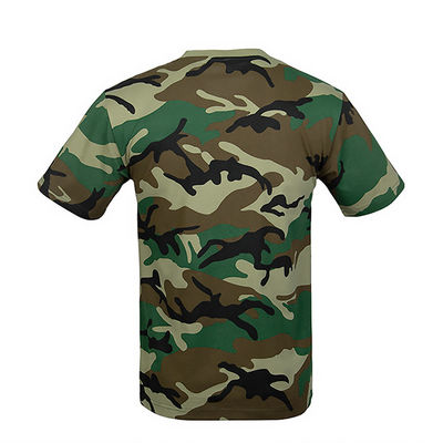 Camiseta de algodón puro transpirable para hombres y mujeres Camiseta de entrenamiento con manga corta