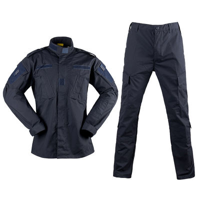 Entrenamiento al aire libre transpirable Camuflaje de trabajo masculino Uniforme camisas de manga larga Pantalones