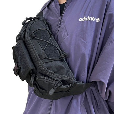 Bolso de cintura multifunción Softback de color negro personalizado para una capacidad inferior a 21 litros