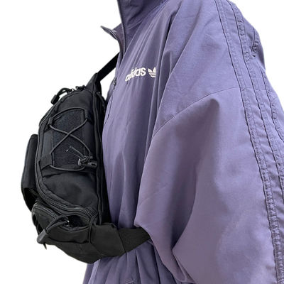 Bolso de cintura multifunción Softback de color negro personalizado para una capacidad inferior a 21 litros