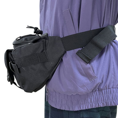 Bolso de cintura multifunción Softback de color negro personalizado para una capacidad inferior a 21 litros