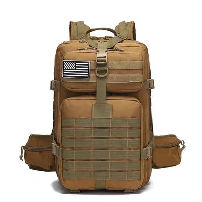 Mochila deportiva de gran capacidad con diseño impermeable y poliéster 600D