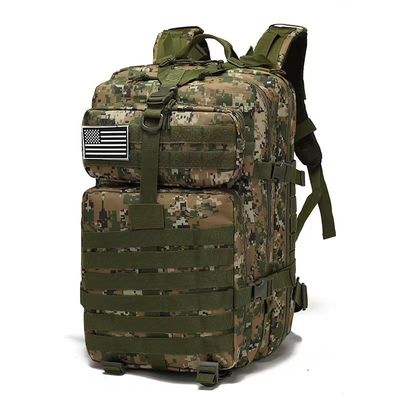 Mochila exterior de mano suave para capacidad personalizable y protección impermeable