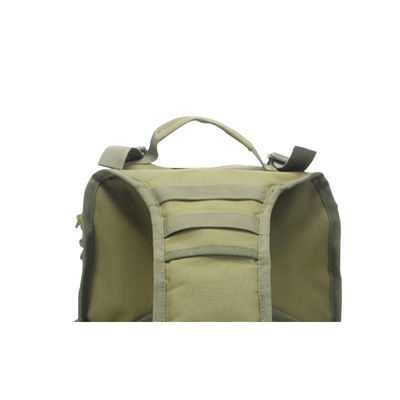 Mochila ligera para entrenamiento al aire libre Caminata Verde Negro Bolsa de hombro inclinada