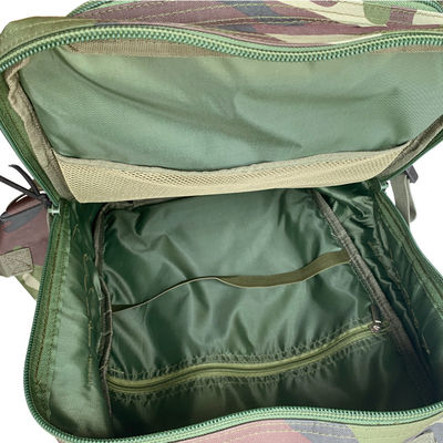 Bolsa de montaña con marco exterior de múltiples funciones 55L Mochila para montañismo Entrenamiento de combate Camping