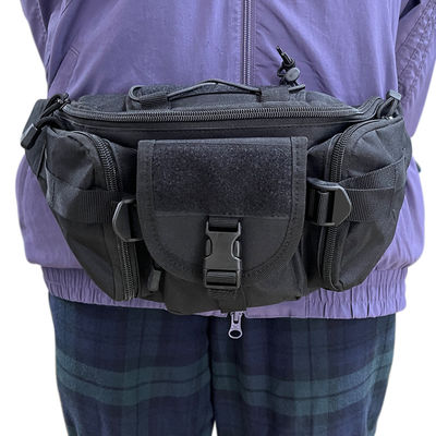 Bolso de pecho multifuncional Bolso de peluche para hombres Deportes al aire libre Bolso de cintura impermeable Ciclismo Turismo Correr