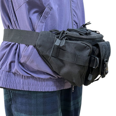 Bolso de pecho multifuncional Bolso de peluche para hombres Deportes al aire libre Bolso de cintura impermeable Ciclismo Turismo Correr