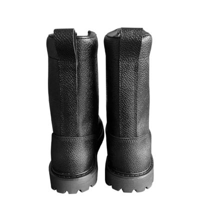 Protección para caminar de lona duradera de cuero negro para hombres Botas Danner para entrenamiento y viajes